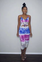 Load image into Gallery viewer, “Sweetie” tie dye harem Capri jumpsuit
