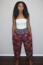 Load image into Gallery viewer, “Patchwork” Harem Pants (red)
