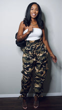 Load image into Gallery viewer, “Souljah Girl” Camo Pants
