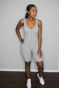 “Biker Girl” Knitted Romper