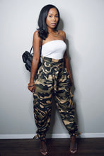 Load image into Gallery viewer, “Souljah Girl” Camo Pants
