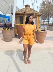 “Mustard” Romper